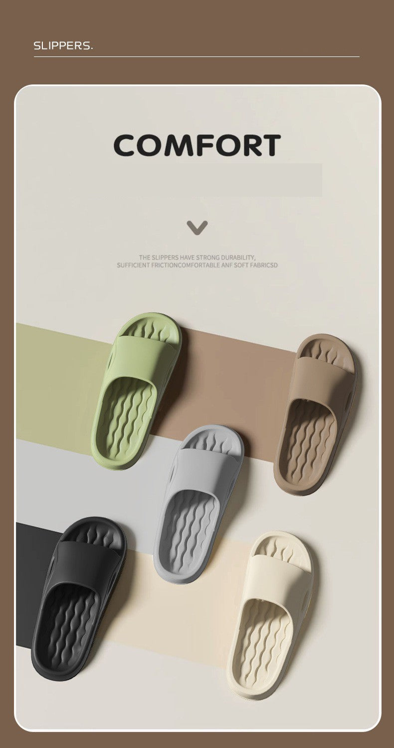 Moda masculina verão leve eva interior casa sandálias chinelos