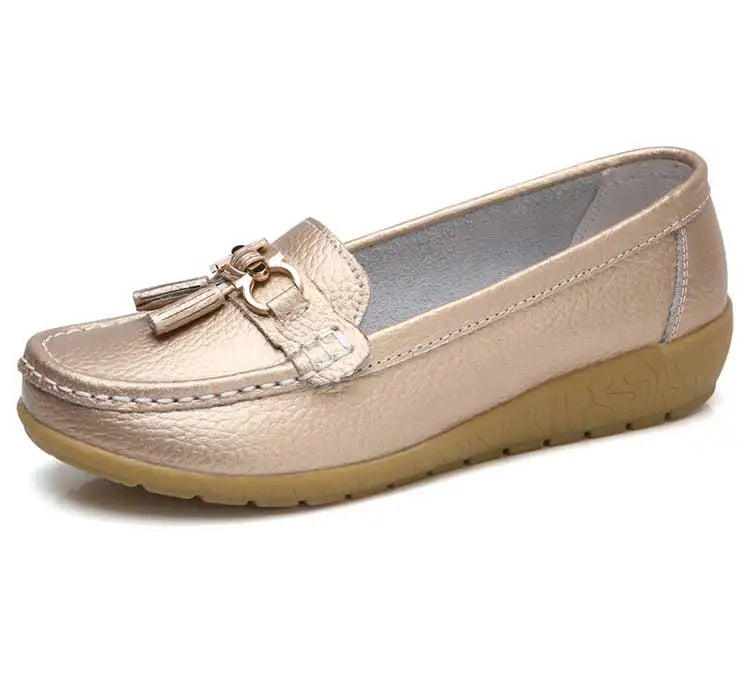 Mocassin femininos enfermeira mocassins sapatos clássicos apartamentos zapatos m