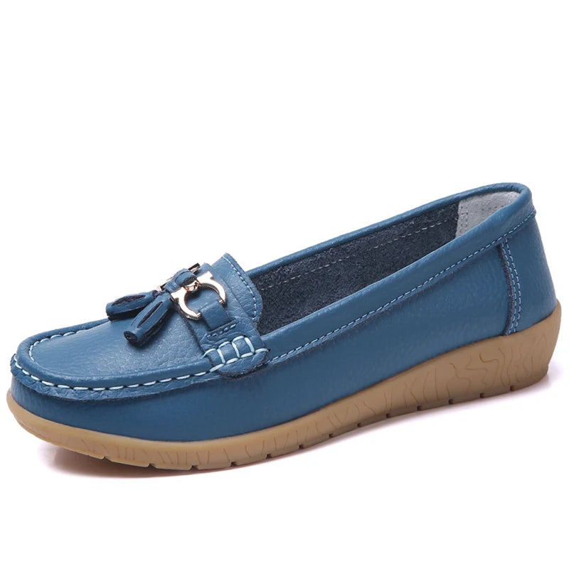 Mocassin femininos enfermeira mocassins sapatos clássicos apartamentos zapatos m