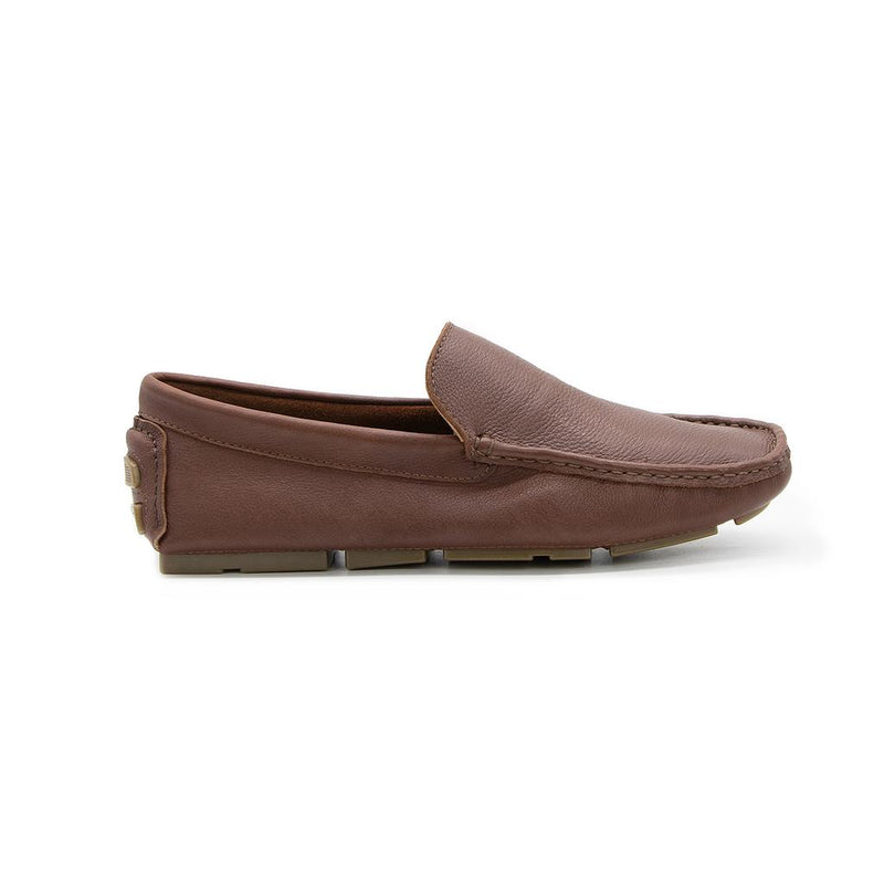 Mocassim Youth Couro Marrom Claro 16007 (YTH16007FLPH)