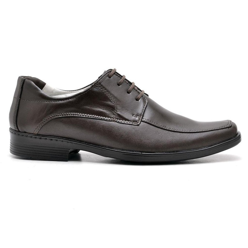Sapato Casual Conforto Couro  Café (RT0015MSTCFE)