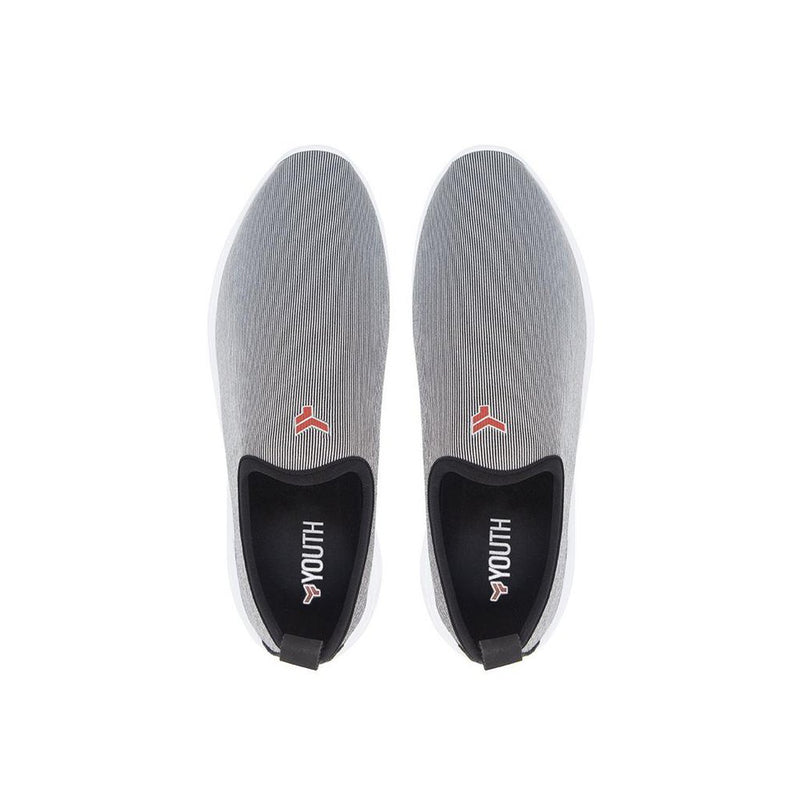 Tênis Caminhada Confortável Cinza (YTH25001CINZ)