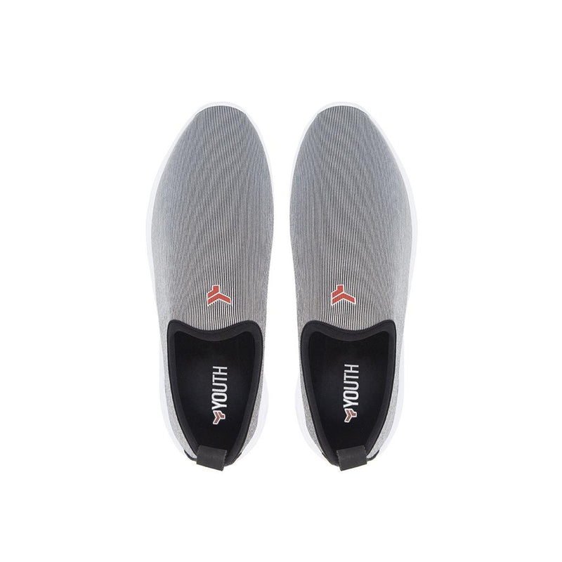 Tênis Caminhada Confortável Cinza (YTH25001CINZ)